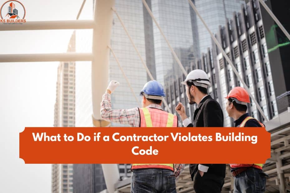 Contractor Violates Building Code