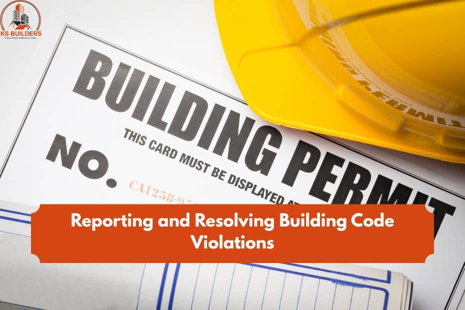 Reporting and Resolving Building Code Violations